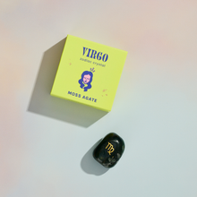 Load image into Gallery viewer, Virgo Boxed Zodiac Crystal – Moss Agate