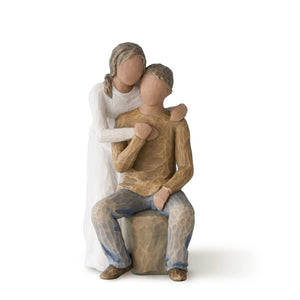 You And Me (Darker Skin) Willow Tree