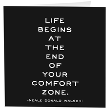 Load image into Gallery viewer, Comfort Zone (Neale Donald Walsch) Card