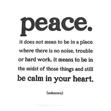 Load image into Gallery viewer, Peace. (Unknown) Card