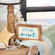 Load image into Gallery viewer, Sunset Box Sign Mini