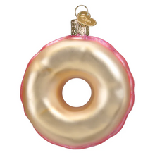 Load image into Gallery viewer, Pink Sprinkles Donut Ornament Ornament