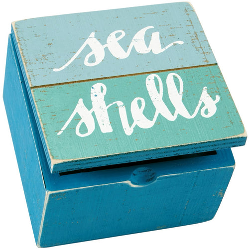 Sea Shell Flip Box