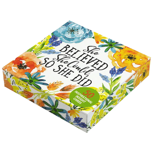 She Believed She Could, So She Did Insight Cards