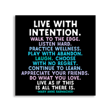 Load image into Gallery viewer, Live With Intention (Mary Anne Radmacher) Magnet