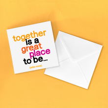 Load image into Gallery viewer, You Make The World (V.M. Hillyer) Card