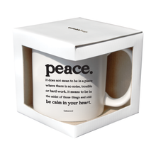 Load image into Gallery viewer, Peace (Unknown) Mug