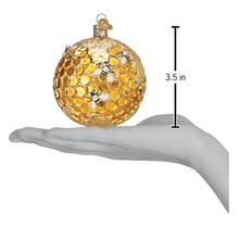 Load image into Gallery viewer, Bee Blessed Round Ornament