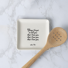 Load image into Gallery viewer, Things I Forgot To Tell (Anais Nin) Dish