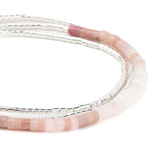 Load image into Gallery viewer, Sunrise/Silver Ombre Stone Wrap