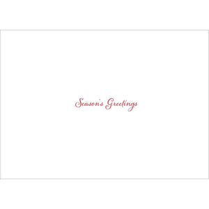 Watercolor Ornament Tree Deluxe Boxed Holiday Cards