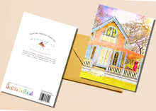 Load image into Gallery viewer, Peach Gingerbread Card