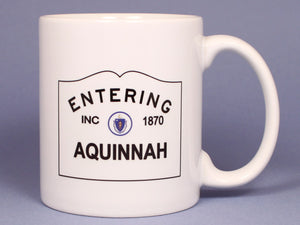 Entering Aquinnah Ceramic Mug