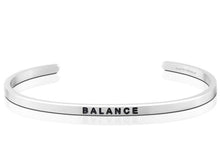 Load image into Gallery viewer, Balance Mantraband Cuff Bracelet