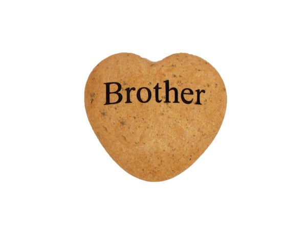 Brother Small Engraved Heart