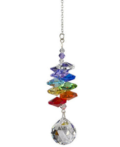 Crystal Cascade Rainbow Suncatcher