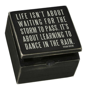 Dance In The Rain Keepsake Box
