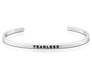 Fearless Mantraband Cuff Bracelet