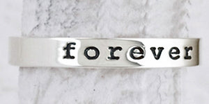 Sterling Silver Forever Ring
