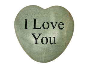 I Love You Large Engraved Heart