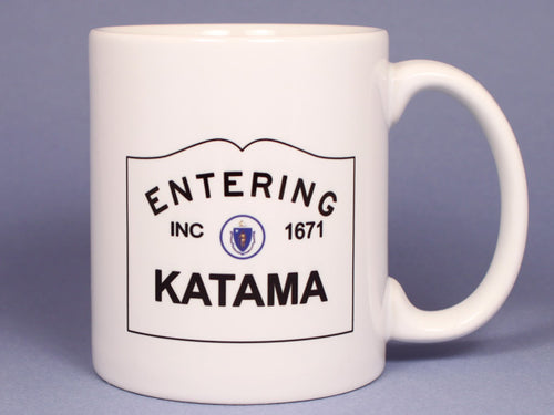 Entering Katama Ceramic Mug