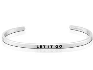 Let It Go Mantraband Cuff Bracelet