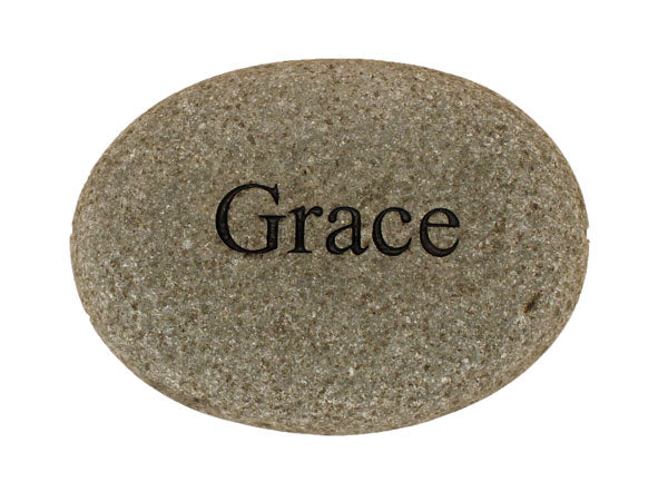 Grace Carved River Stone