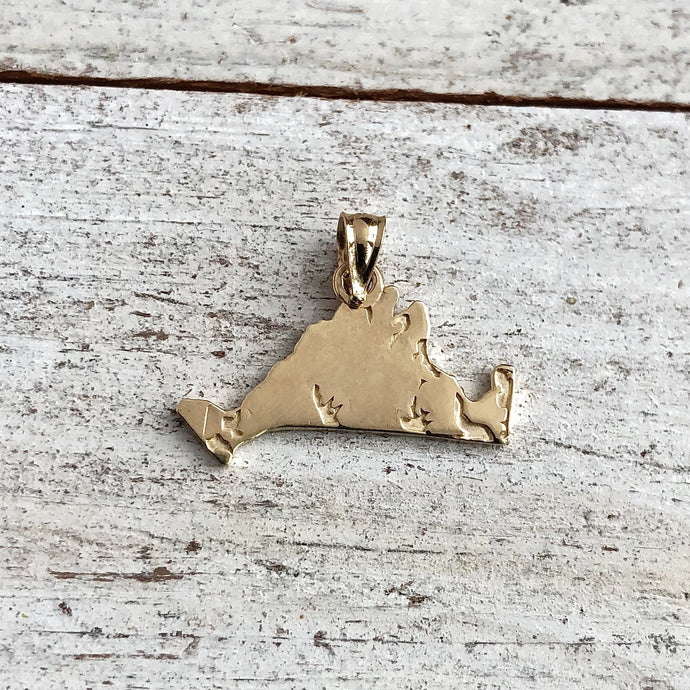 Solid Gold Martha's Vineyard Island Charms