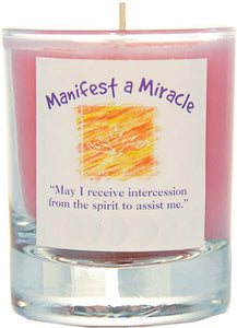 Manifest a Miracle Soy Jar Candle