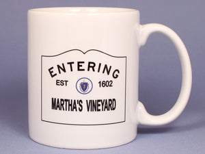 Entering Martha's Vineyard Ceramic Mug