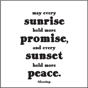 May Every Sunrise Quotable Card