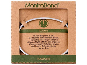Namaste Mantraband Cuff Bracelet