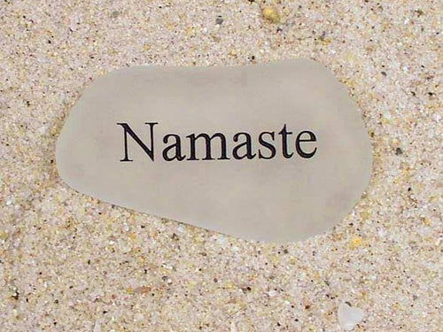 Namaste Sea Glass