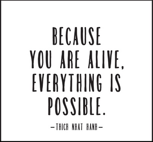 Because You Are Alive Quotable Card