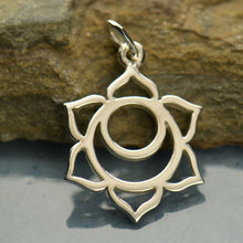 Load image into Gallery viewer, Sterling Silver Sacral Chakra Charm
