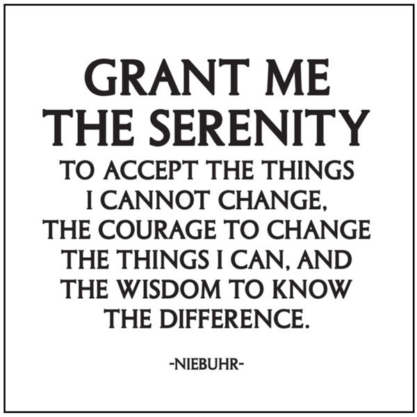 Grant Me the Serenity Prayer – Sanctuary Martha’s Vineyard