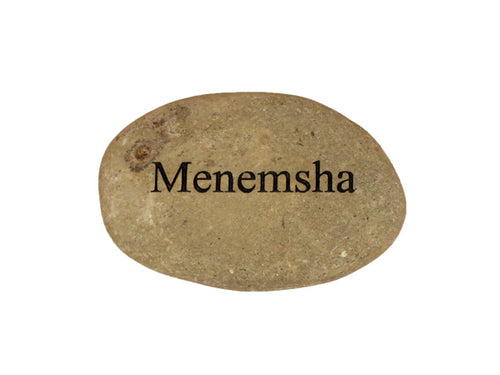 Menemsha Small Carved Beach Stone