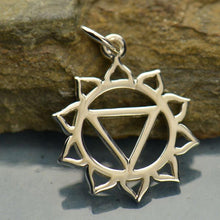 Load image into Gallery viewer, Sterling Silver Solar Plexus Chakra Charm