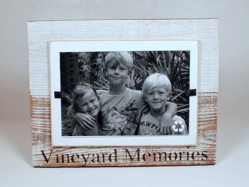 Vineyard Memories Beach Photo Frame 4 x 6