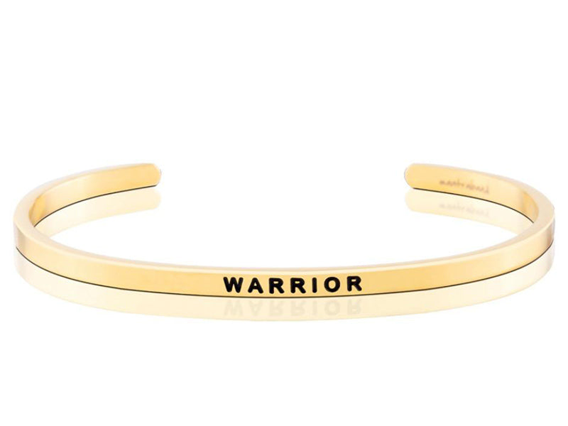 Warrior Mantraband Cuff Bracelet