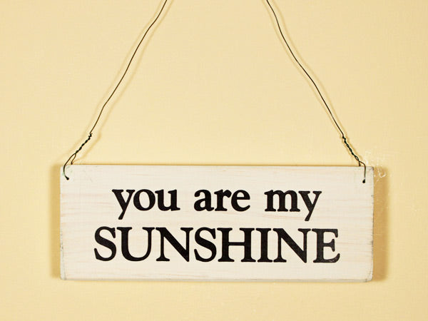 You Are My Sunshine Mini Hanging Sign