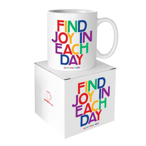 Find Joy In Each Day Quotable Mug