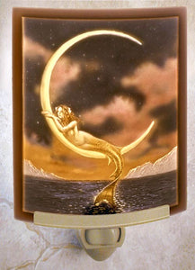 Mermaid and Moon Night Light Color