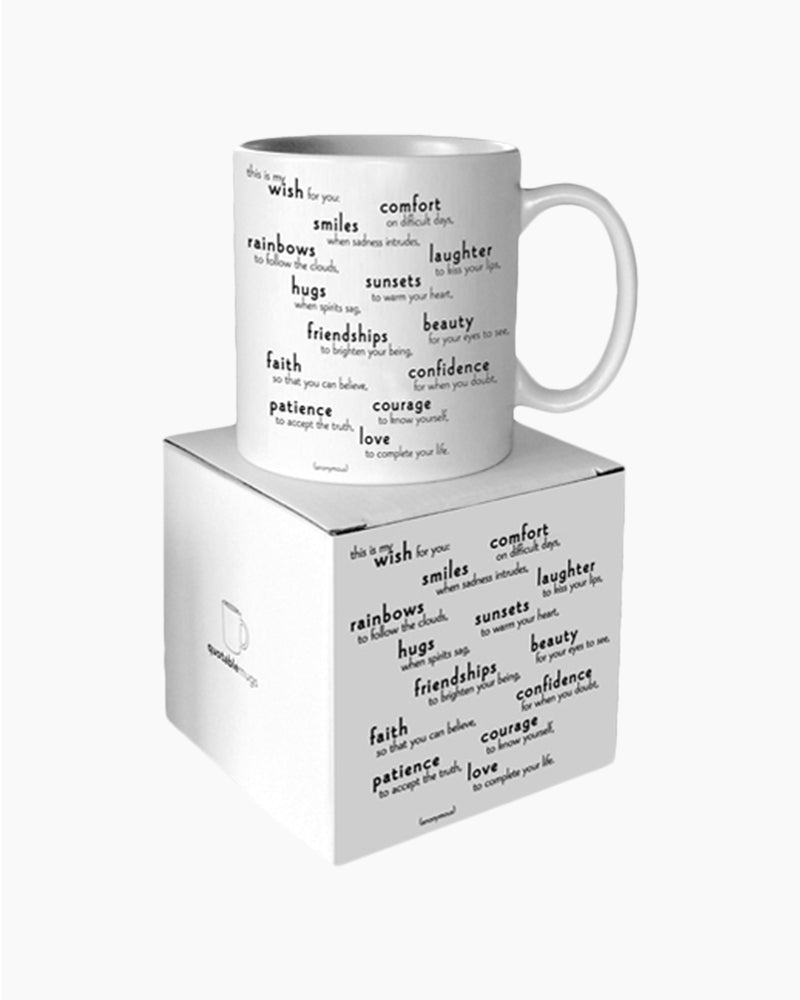 This Is My Wish For You Quotable Mug